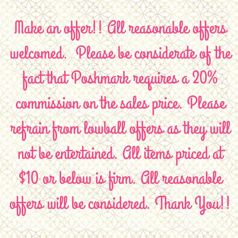 I greatly appreciate all shoppers! I am willing to negotiate prices.